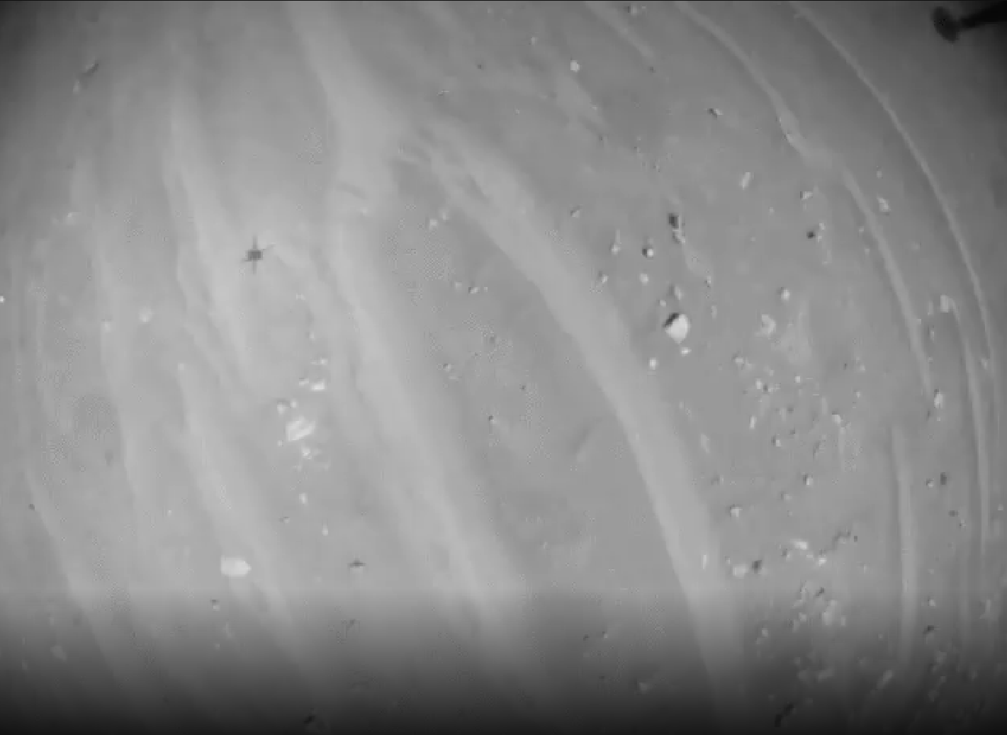 NASA's Ingenuity captures record-breaking flight video