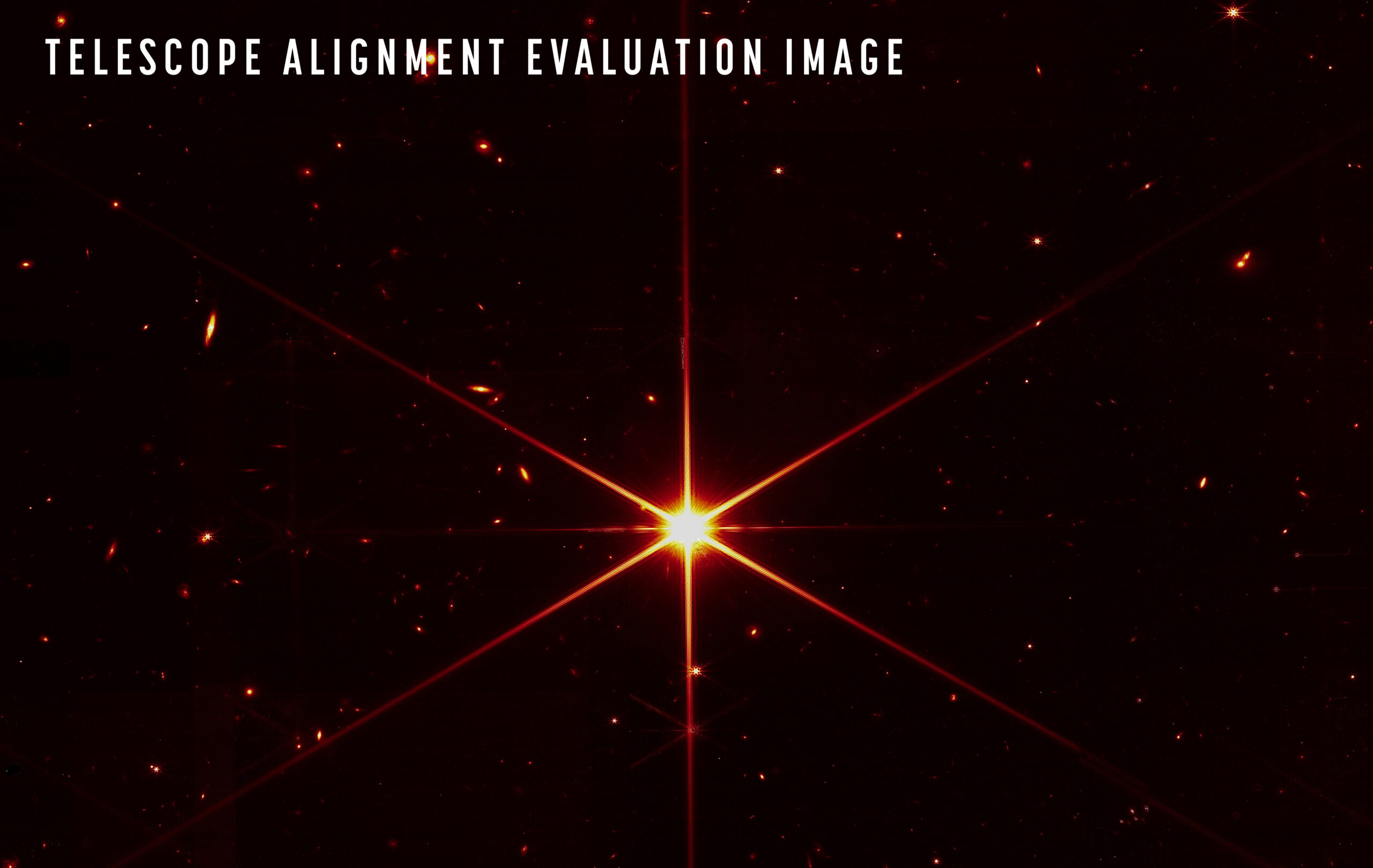 First image taken by the James Webb Space Telescope