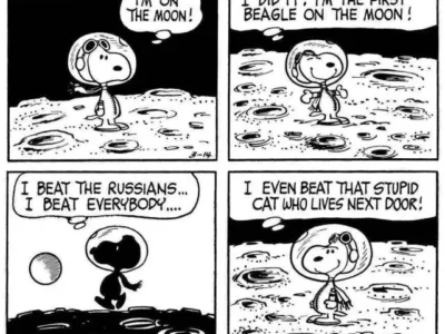 Snoopy's Moon Landing Story