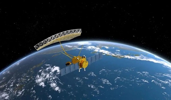 3D simulation image of Huanjing 2E Credit : China Aerospace Science and Technology Corporation