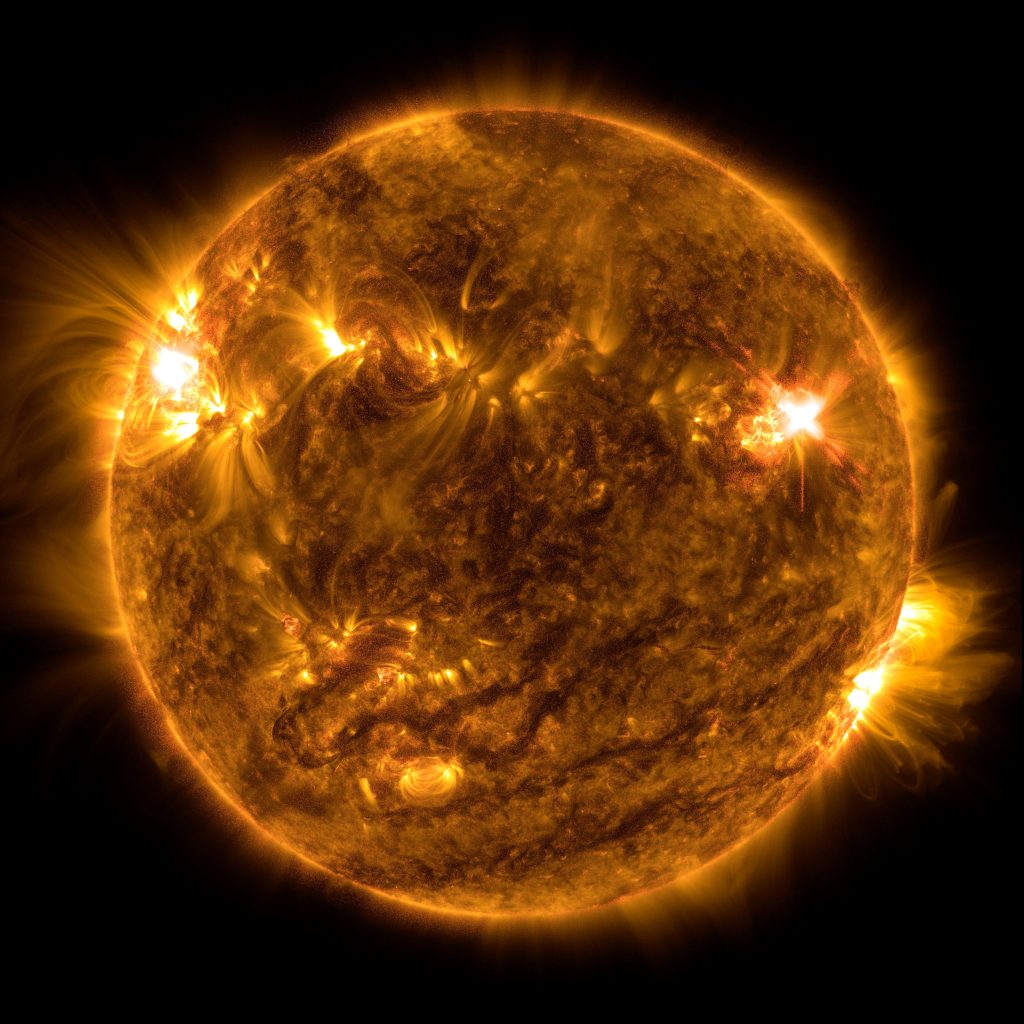 X1 Solar Flare by Solar Dynamics Observatory